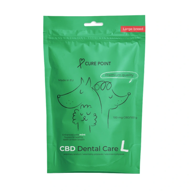 CBD Pamlsky Dental Care L, 100g