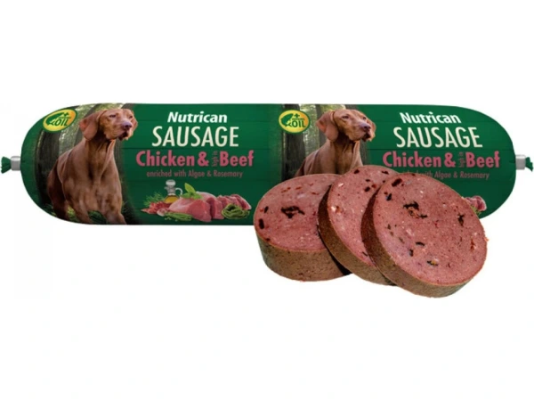 Nutrican Sausage Chicken & Beef 800g