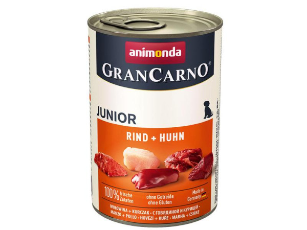 Animonda GRANCARNO Junior hovädzie a kura