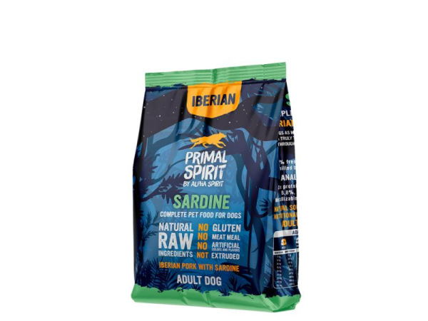 Primal Spirit Dog 70% Iberian Pork with Sardine 1kg