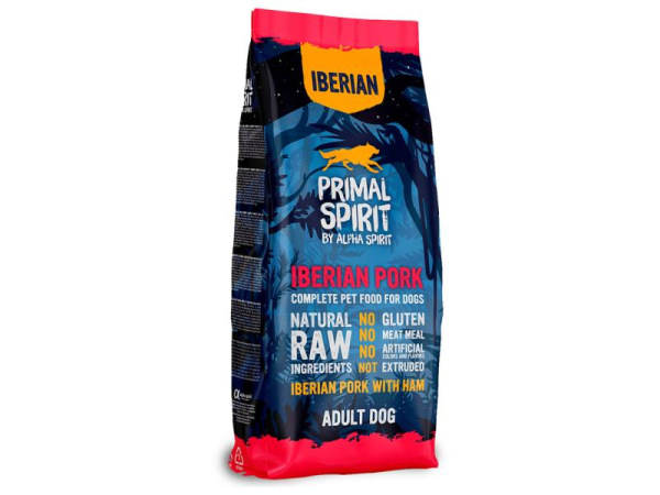 Primal Spirit Dog 70% Iberian Pork12kg