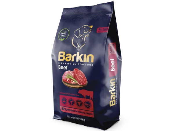 Barkin High Premium Adult Beef - hovädzie 15kg