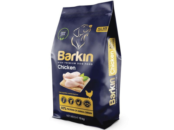 Barkin High Premium Adult Chicken - kuracie 15kg